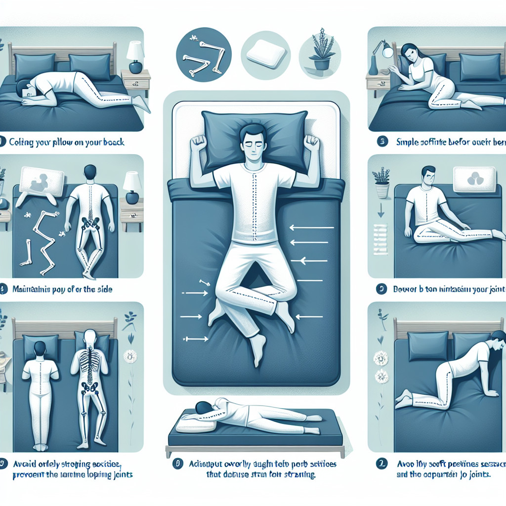 Jak spać, aby zapobiegać skręceniom stawów